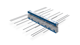 Schöck Isokorb® T Tip K-F s tlačnim ležajem HTE-Compact®: termoizolacijski element za slobodno isturene balkone u montažnoj gradnji
